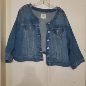 Torrid size 4 jean jacket
